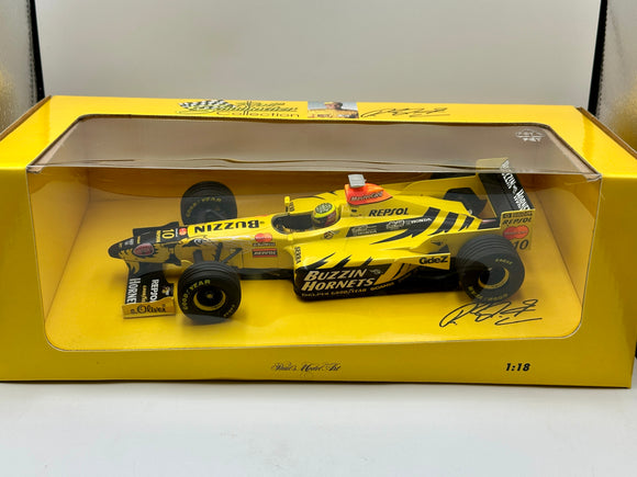 1:18 1998 Ralf Schumacher -- #10 Jordan 198 -- Minichamps F1