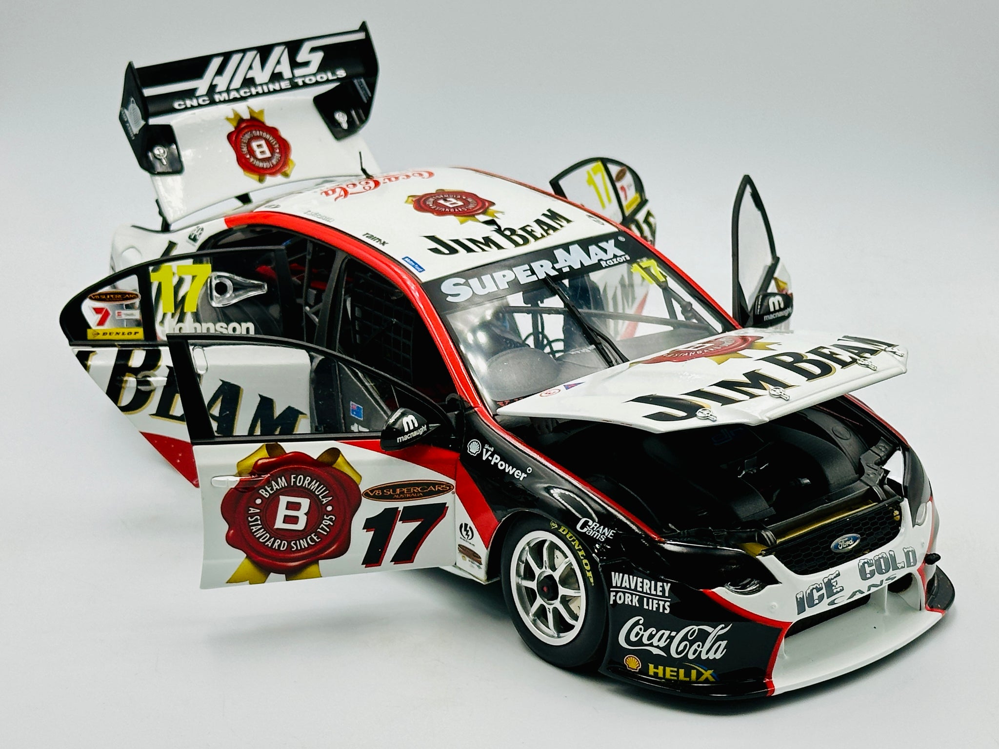 1/18 ミニカー　Jim Beam Racing 1:18 2009 Steven Johnson -- #17 Jim Beam Racing -- Ford FG Falcon -- B