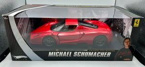 1:18 Ferrari Enzo (Michael Schumacher Collection) -- Red -- Hot Wheels Elite