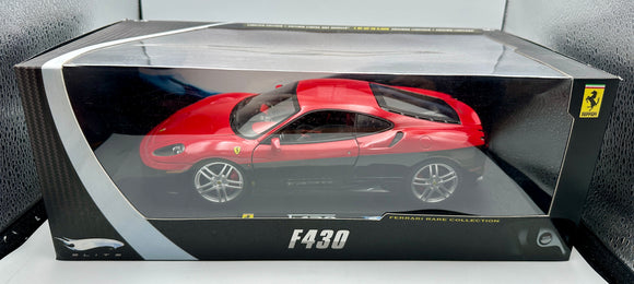 1:18 Ferrari F430 (Rare Collection) -- Red/Black -- Hot Wheels Elite