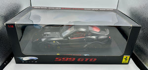 1:18 Ferrari 599 GTO -- Black -- Hot Wheels Elite