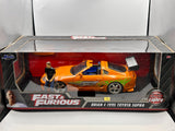 1:18 Brian's Toyota Supra w/Figurine -- Fast & Furious -- JADA SH
