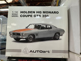 1:18 Holden HQ Monaro GTS 350 -- Sable Silver w/Lone O'Ranger Stripes -- Biante