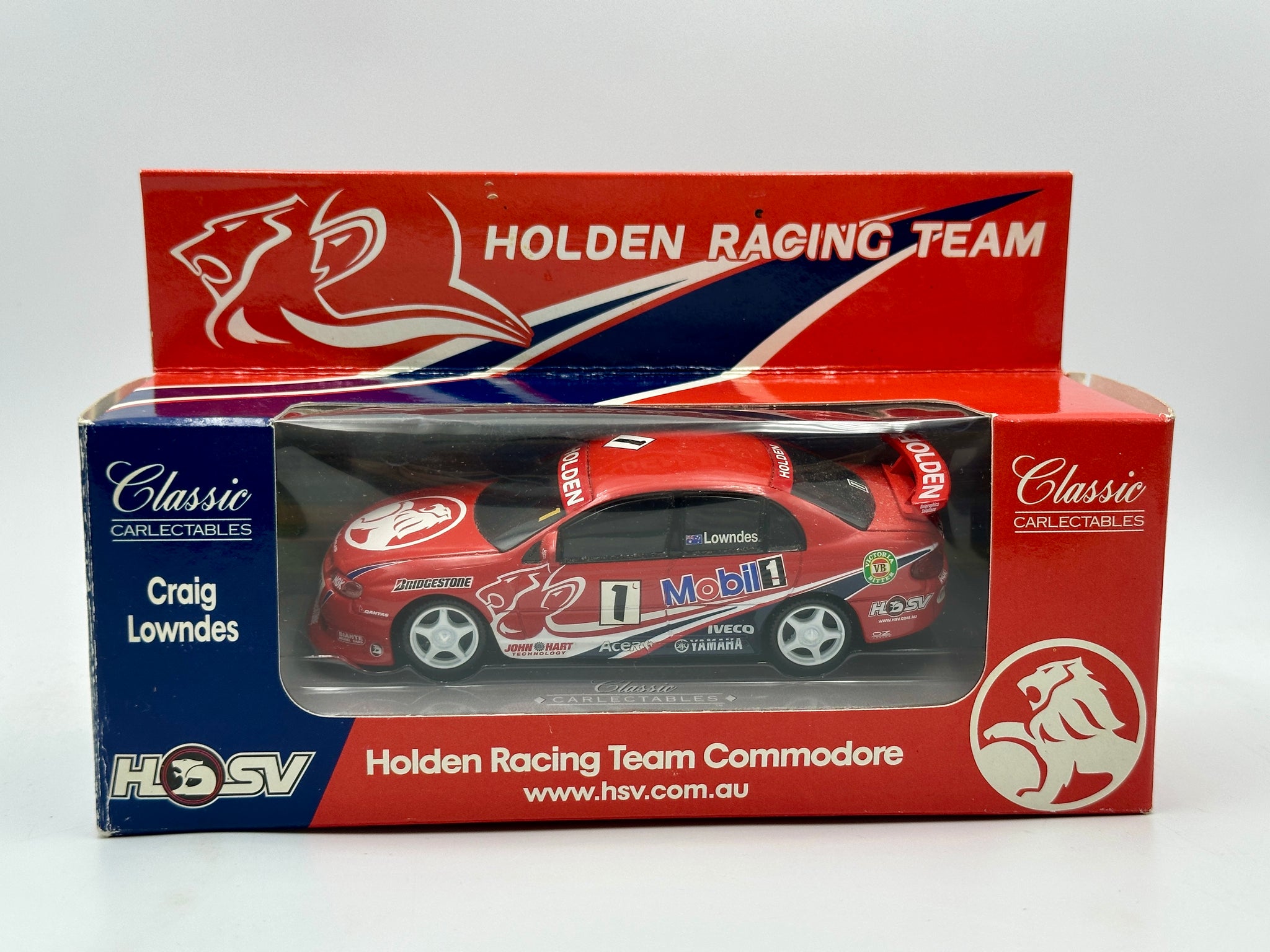 Autoart 1/18 – Holden Racing Team HRT #1 – Craig Lowndes 2000 – Diecast