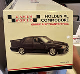 1:18 Holden VL Walkinshaw -- Phantom Mica Black -- Classic x Games World