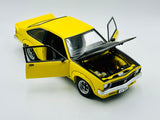 1:18 Holden LX Torana SS A9X -- Absinth Yellow -- Biante/AUTOart