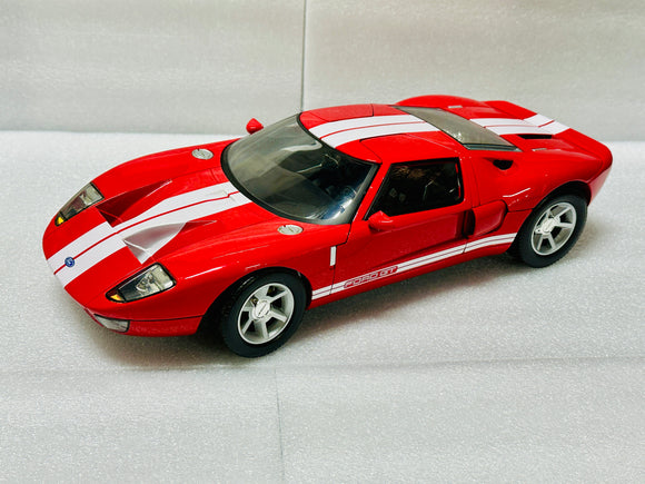 1:12 Ford GT Concept -- Red w/White Stripes -- MotorMax 73001