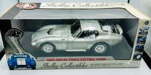 1:18 1965 Shelby Cobra Daytona Coupe -- Silver -- Shelby Collectibles
