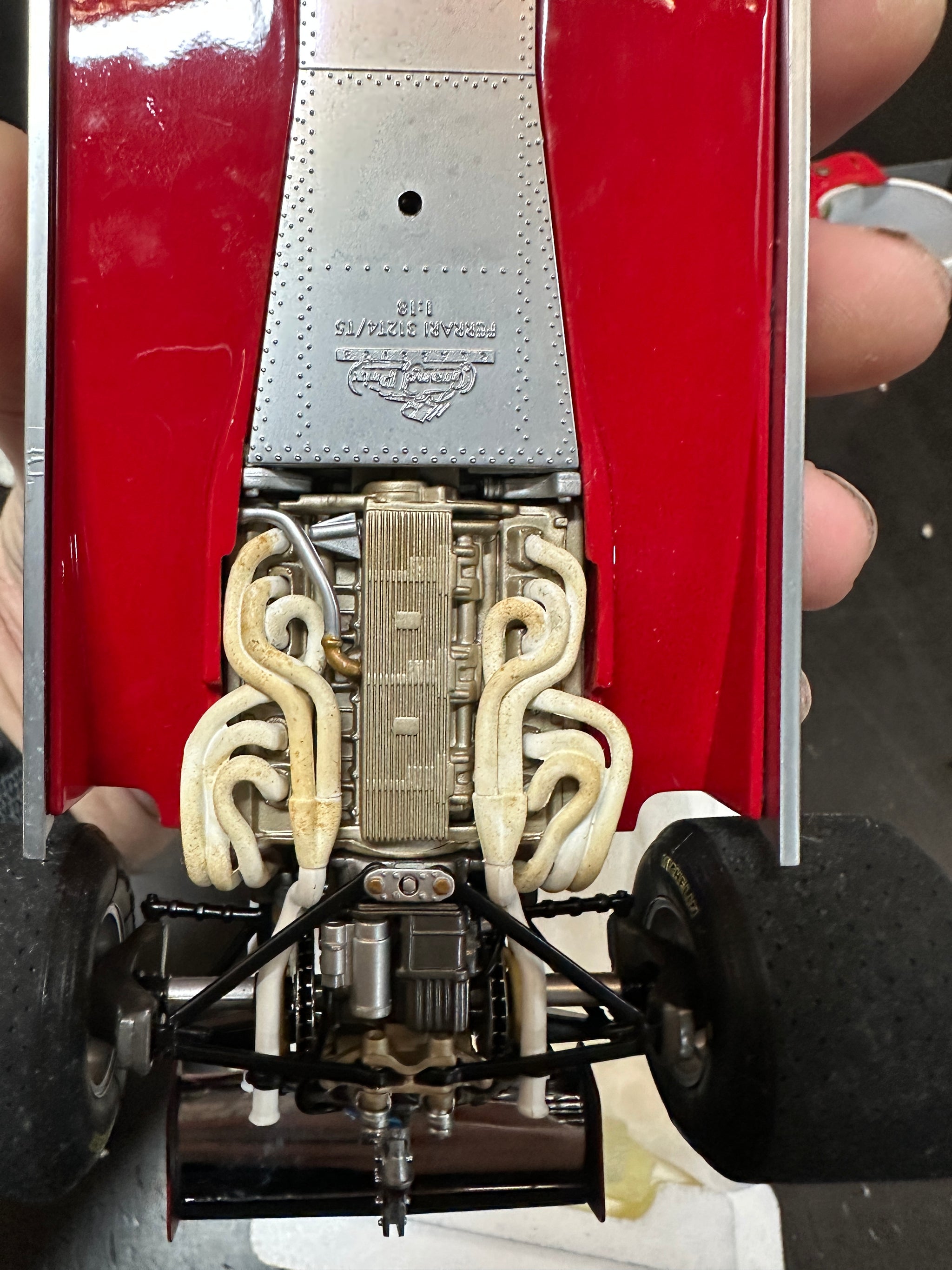 1:18 1979 Jody Scheckter -- World Champion -- #11 Ferrari 312T4 -- Exo