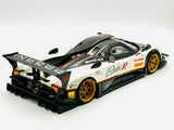 1:18 Pagani Zonda R Evo -- Black & White w/ Gold Wheels -- AUTOart 78271 SH