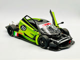 1:18 Pagani Huayra R -- #10 Green & Black -- LCD Models
