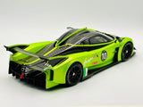 1:18 Pagani Huayra R -- #10 Green & Black -- LCD Models