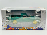 1:24 Ford Falcon XW Custom Ute -- *CHASE VERSION* Green w/Gold Accents -- DDA