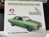 1:18 Holden HX Monaro GTS -- Mint Julep w/Black Stripes -- Classic Carlectables