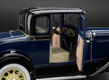 1:18 1931 Ford Model A Coupe -- Riviera Blue -- Sunstar