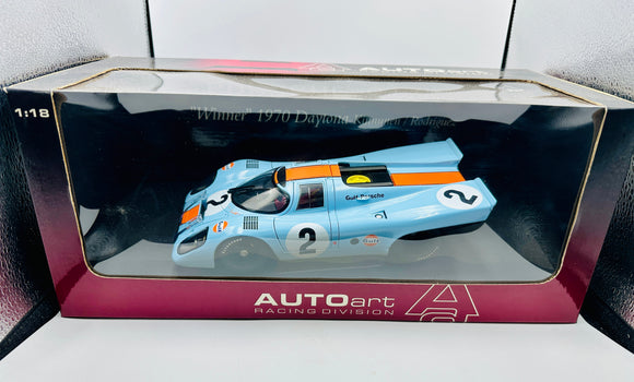 1:18 1970 Daytona 24h Winner -- #2 Gulf Porsche 917K -- AUTOart