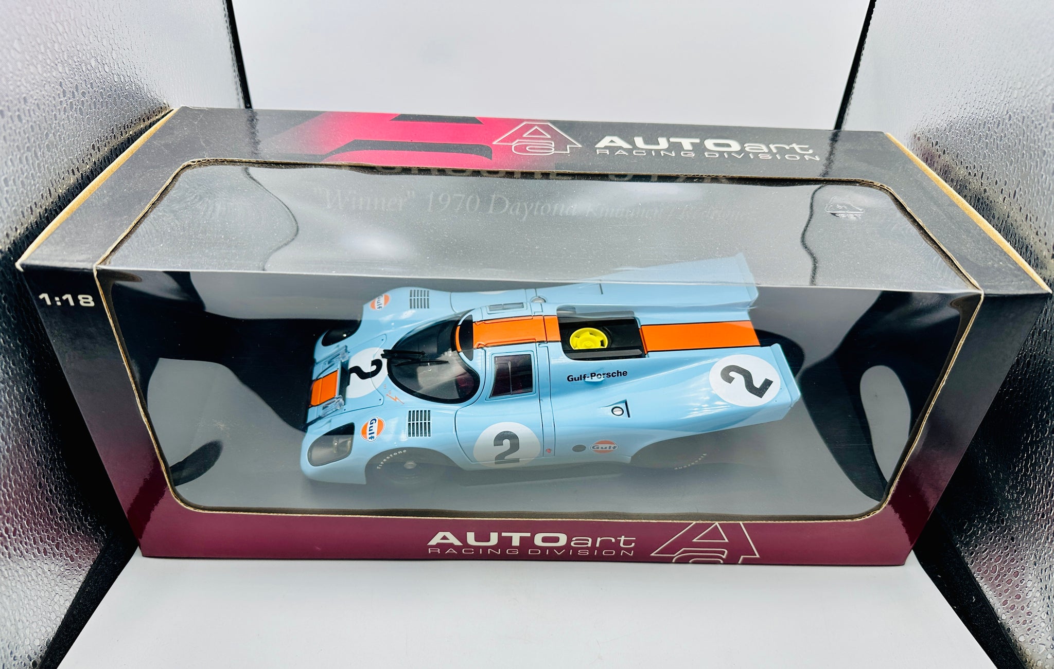 1:18 1970 Daytona 24h Winner -- #2 Gulf Porsche 917K -- AUTOart