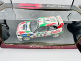 1:18 1998 Auriol/Giraudet -- #6 Toyota Corolla WRC Rally Car -- AUTOart