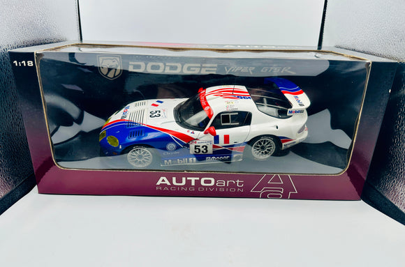 1:18 1997 Le Mans 24 Hour GT2 Class Winner -- #53 Dodge Viper GTSR -- AUTOart