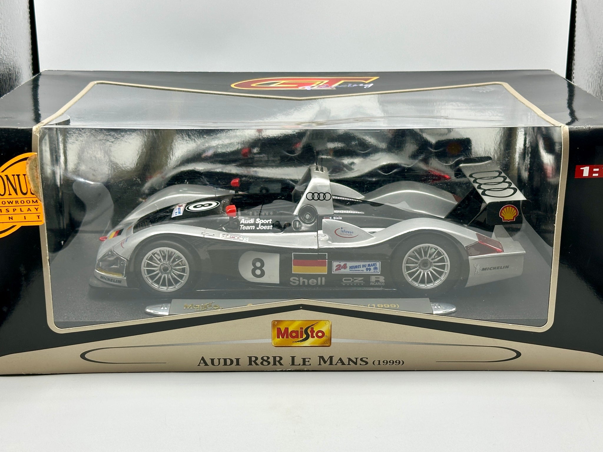 1:18 1999 LeMans 24h 3rd -- #8 Audi R8R -- Maisto