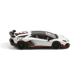 1:64 Lamborghini Aventador SVJ -- White -- Hung Hing Collectibles