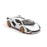 1:64 Lamborghini Sian FKP 37 -- White -- Hung Hing Collectibles
