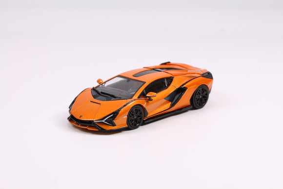 1:64 Lamborghini Sian FKP 37 -- Orange -- Hung Hing Collectibles