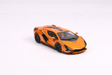 1:64 Lamborghini Sian FKP 37 -- Orange -- Hung Hing Collectibles