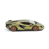 1:64 Lamborghini Sian FKP 37 -- Olive Green -- Hung Hing Collectibles