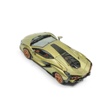 1:64 Lamborghini Sian FKP 37 -- Olive Green -- Hung Hing Collectibles