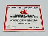 1:18 Holden LX Torana SLR5000 Street Machine - Yellow "Menace" -- Biante/AUTOart