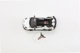 1:64 Lamborghini Aventador SVJ -- White -- Hung Hing Collectibles