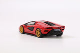 1:64 Lamborghini Countach LPI 800-4 -- Red -- Hung Hing Collectibles
