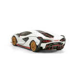 1:64 Lamborghini Sian FKP 37 -- White -- Hung Hing Collectibles