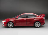 1:18 Mitsubishi Lancer Evo X (10) 2007 -- Red Metallic -- Sunstar