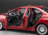 1:18 Mitsubishi Lancer Evo X (10) 2007 -- Red Metallic -- Sunstar
