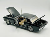 1:18 1966 Ford Mustang -- Raven Black -- Classic Carlectables