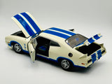 1:18 Ford XC Cobra Option 97 -- White w/Blue Stripes -- Classic Carlectables