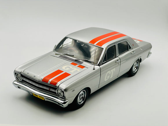 1:18 Ford XR Falcon GT -- Silver Promotional Car -- Classic Carlectables