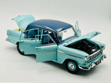 1:18 Holden FE Special -- Teal Blue over Elk Blue -- Classic Carlectables