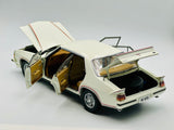 1:18 Holden HZ GTS Sedan -- Palais White -- Classic Carlectables