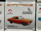 1:18 Holden HQ Monaro GTS Coupe -- Tangerine w/Lone O'Ranger Stripes -- Classic