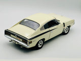1:18 Valiant E49 Charger 'Small Tank' -- Alpine White -- Classic Carlectables