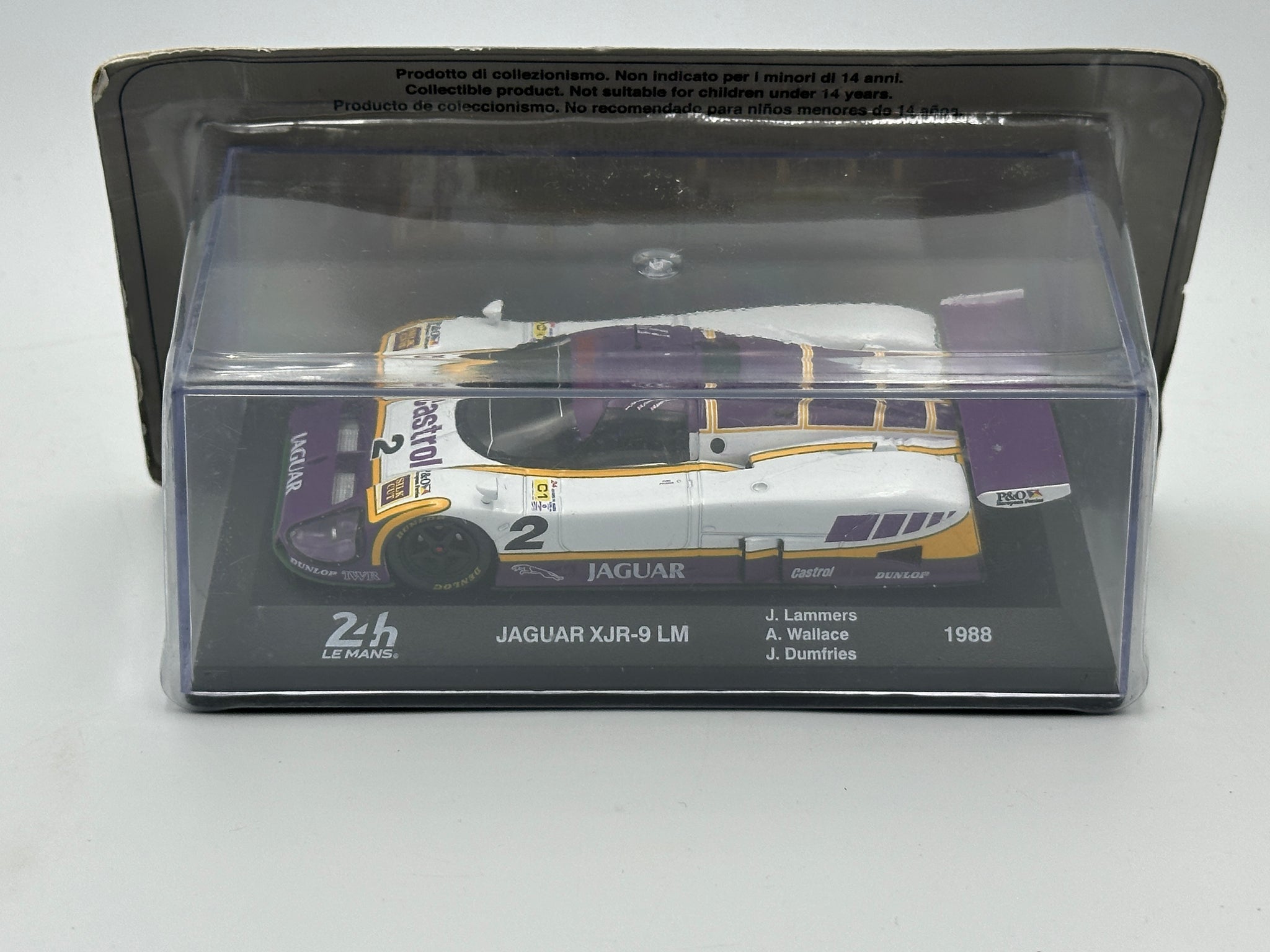 1:43 1988 Le Mans 24 Hour Winner -- #2 Jaguar XJR-9 LM -- Atlas