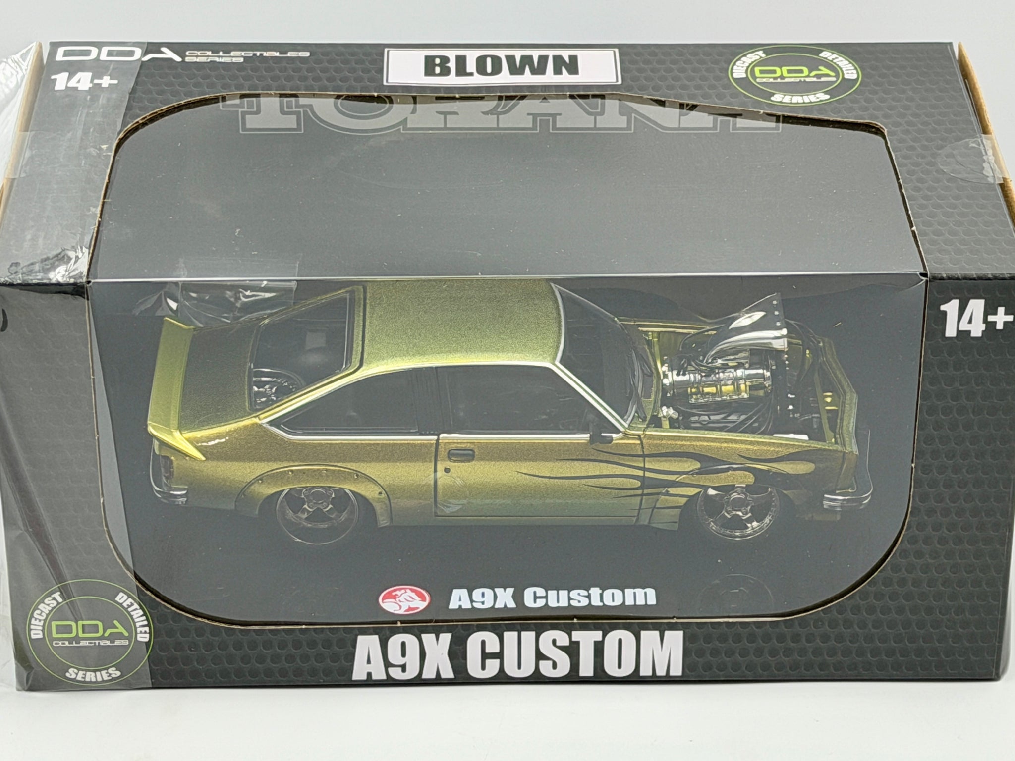 1:24 Holden LX Torana A9X -- Colour Shift w/Flames -- DDA Collectibles