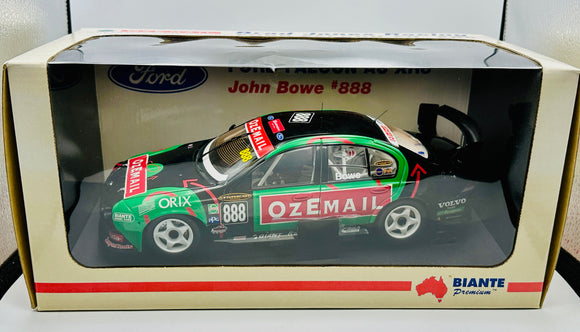 1:18 2002 John Bowe -- BJR Ozemail Racing -- Ford AU Falcon -- Biante