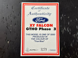 1:43 Ford Falcon XY GTHO Phase 3 -- True Blue -- Biante/AUTOart