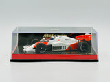 1:43 1984 Alain Prost -- #7 McLaren MP4/2 Tag Turbo -- Minichamps F1