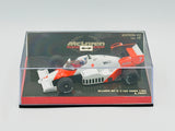 1:43 1984 Alain Prost -- #7 McLaren MP4/2 Tag Turbo -- Minichamps F1
