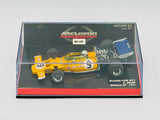 1:43 1971 Denny Hulme -- Monaco GP -- #9 McLaren Ford M19 -- Minichamps F1